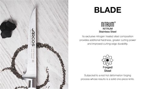 Arcos Bread Knife 8 Inch Nitrum Stainless Steel and 200 mm blade ...