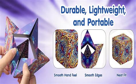 Buy Changeable Magnetic Magic Cube, Professional Puzzle Toy with ...