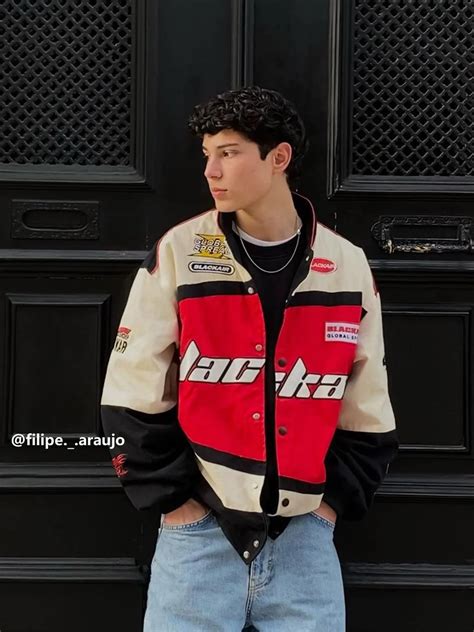 Aelfric Eden Irregular Color Block Jacket | Varsity jacket, Baseball ...