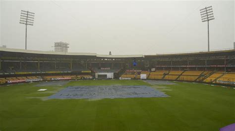 IND vs NZ, 1st Test: Toss delayed due to rain at M Chinnaswamy Stadium