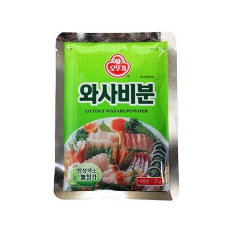 8232 Ottogi Wasabi Powder 오뚜기 와사비분 35g – Koreanfood.in