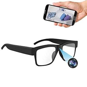 Buy TECHNOVIEW Spy Camera Wifi Glasses Wireless Complete Hidden Specs ...