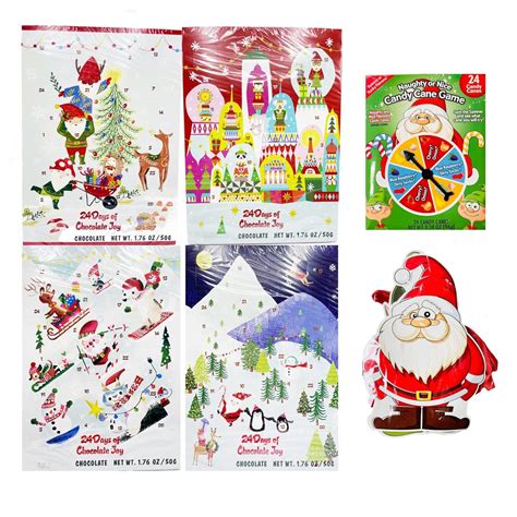 Buy Wawi Chocolate Advent Calendar 2021 Bundle - Set of 4 Chocolate ...
