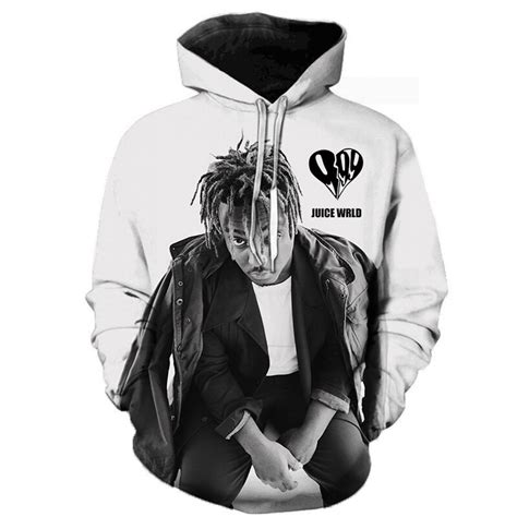 Juice WRLD Hoodie Zip Hoodie AH96 - Hanamango