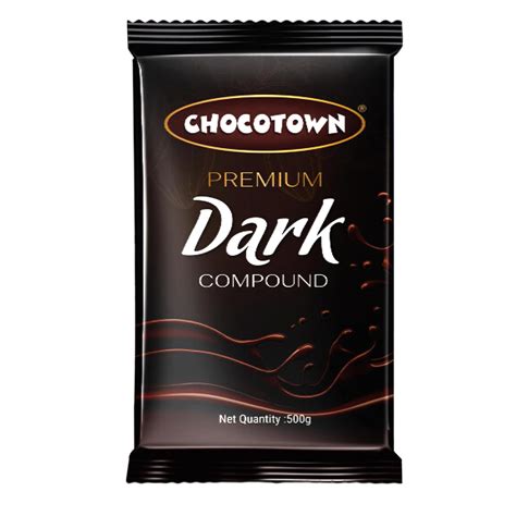 Choco Nutri Town Dark Late Compound|Late Bar For Making Cakes & Cookies ...