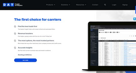 Image result for Dat Load Board Example
