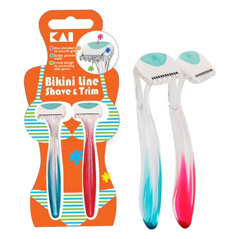 Kai Bikini Line Shave & Trim Women Razor, 2 Count Price, Uses, Side ...