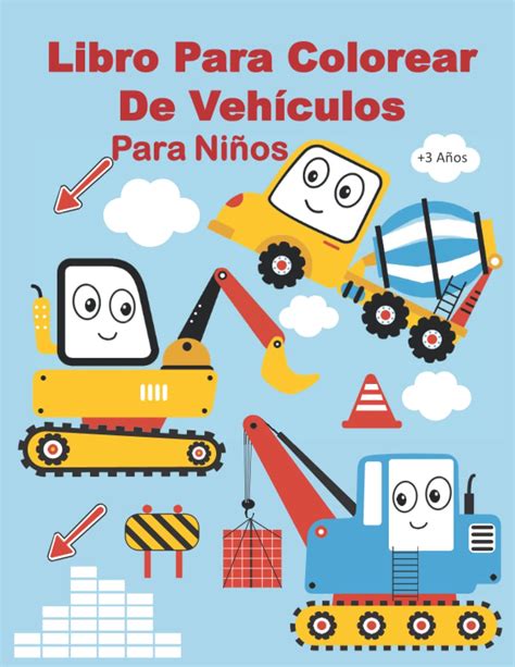 Libro Para Colorear De Vehiculos Para Ninos 3 Anos Vol | Desertcart INDIA