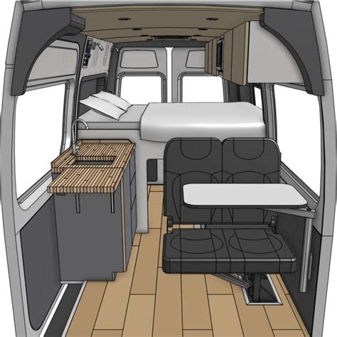 Vista - 144" Sprinter Van Model — Custom Van Builder | Vanlife Customs