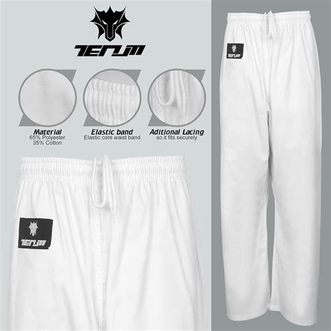Buy TENUM Karate Gi Uniform for Kids & Adults Lightweight Student ...