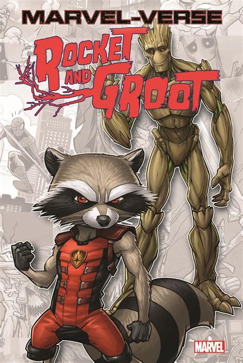 Guardians Of The Galaxy Rocket Raccoon And Groot