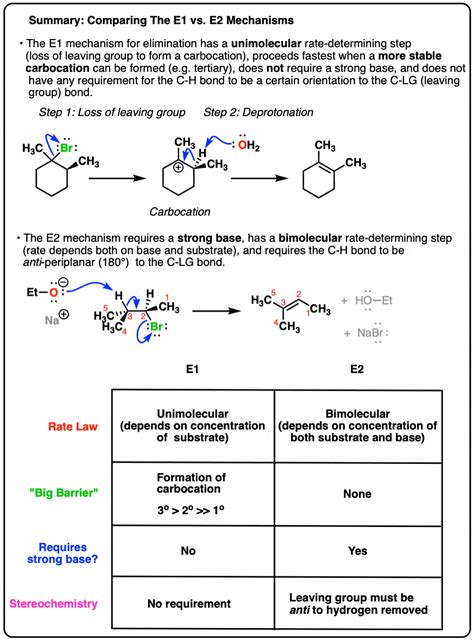 E2 Reaction Mechanism Alkyl Halide Reactivity