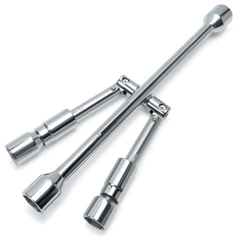 Amazon.com: TONDA 4 Way Lug Wrench, Foldable Cross Tire Iron Lug Nut ...