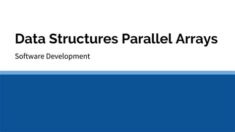 Parallel Arrays in Python Cengage 的图像结果