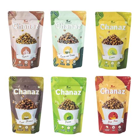 Dhananjay Roasted Flavoured Chana Combo 960g | Gluten Free | Rich in ...