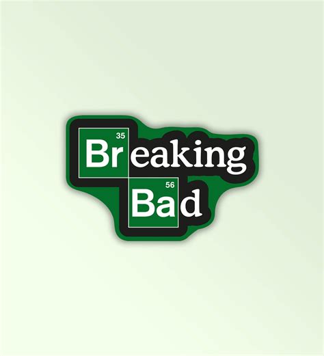Breaking Bad Name - Laptop / Mobile Sticker – Peeekaboo
