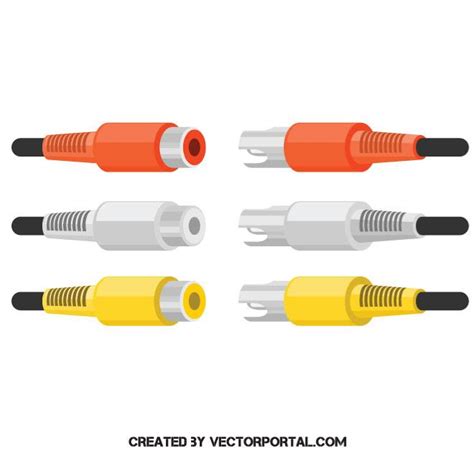Image result for Audio Visual Cable Logo