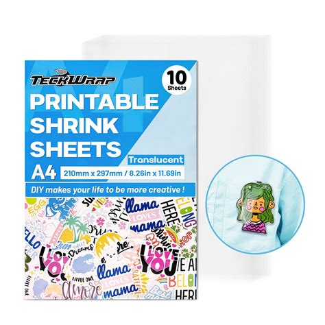 Inkjet Printable Shrink Sheets – Global-Teckwrapcraft