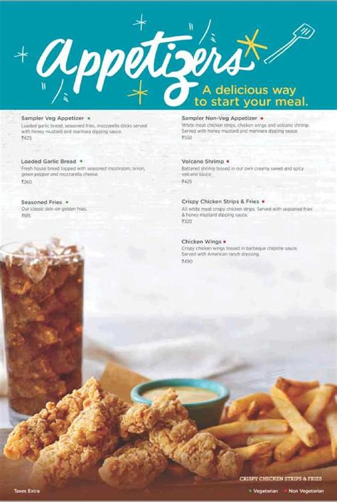 IHOP menu in Springfield, Missouri, USA