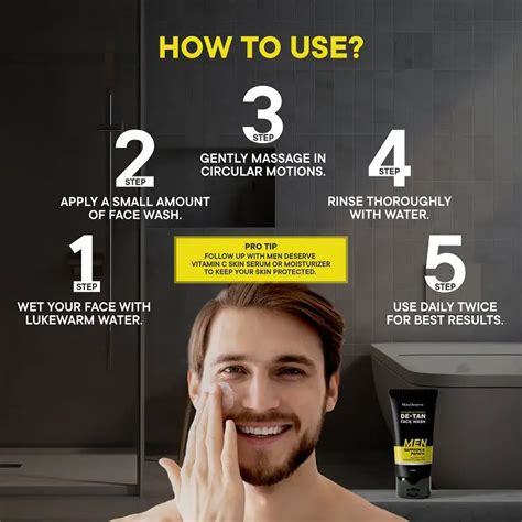 Detan Face Wash for Men l Best Face Wash for Tan Removal and Glowing ...