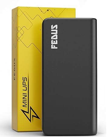 FEDUS UPS For Wi-Fi router, Router UPS, 12V Mini Inverter UPS For WiFi ...