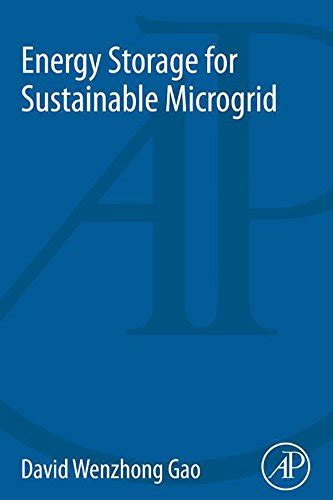 Energy Storage for Sustainable Microgrid eBook : Gao, David Wenzhong ...
