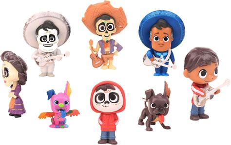 Buy 8 pcs COCO Cake topper, coco theme party supplies, kids birthday ...