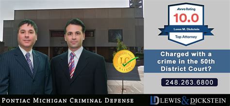 50th District Court in Pontiac, Michigan (We can help you!)