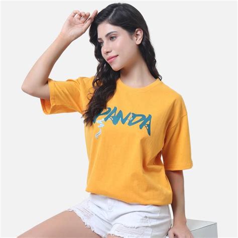Oversized T Shirt Women - Buy Oversized T Shirt Women online at Best ...