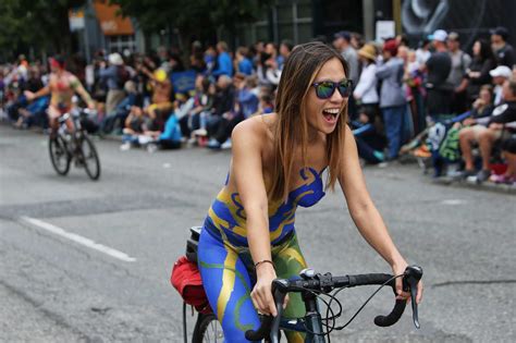 Sun's (not) out, buns (still) out: Photos from Fremont Solstice Parade