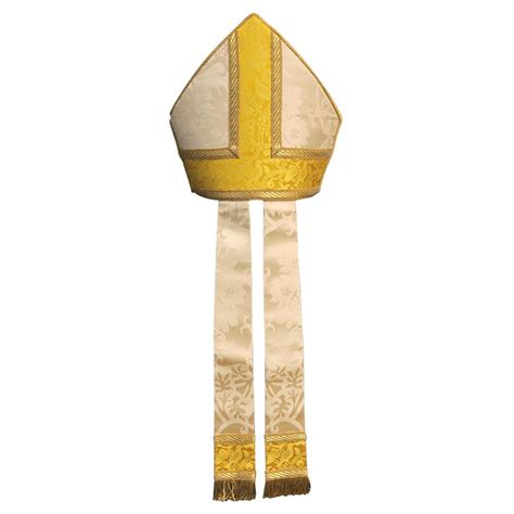 Gold Bishop Mitre Hat