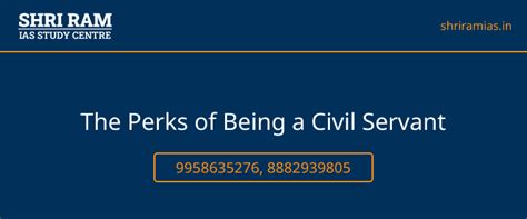 The Perks of Being a Civil Servant | Best IAS Coaching in Delhi, India ...