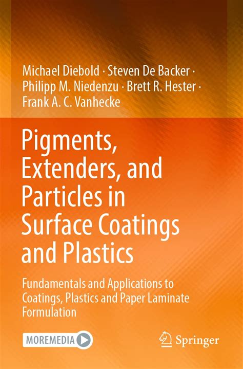 Pigments, Extenders, and Particles in Surface Coatings and Plastics ...