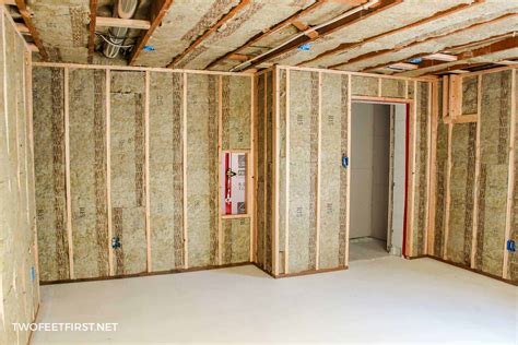 Insulating and framing a basement
