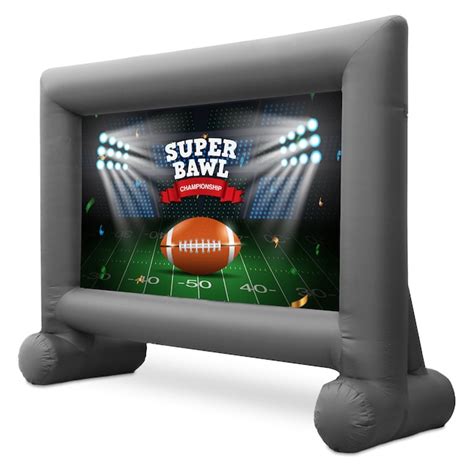 KHOMO GEAR 14 FT Built-in Blower Projector Screen in the Projector ...