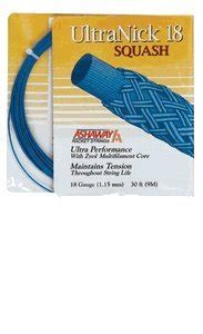 Ashaway Ultranick 18 squash string (1 set) : Amazon.in: Sports, Fitness ...