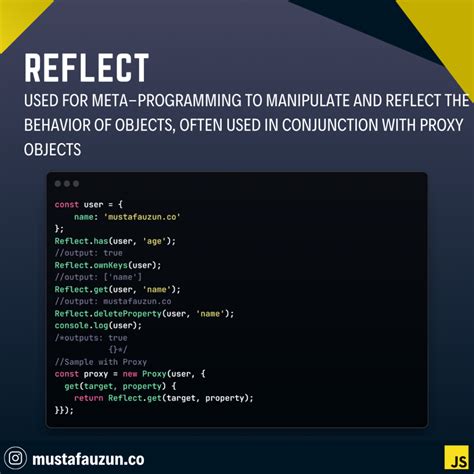 JavaScript Reflect Prototype Receiver Target 的图像结果