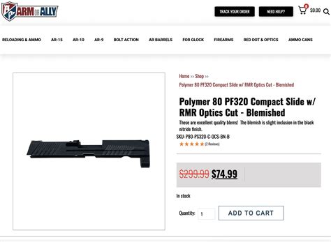 P80 Blem Slide at Arm or Ally $75.00 : r/SigP320MUP_1s