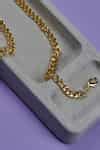 Buy Gold Plated Handcrafted Unisex Chain Link Necklace by The Slow ...