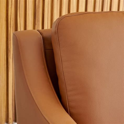 Buy Parque NXT Half Leather 1-Seater Sofa - Tan from Home Centre at ...