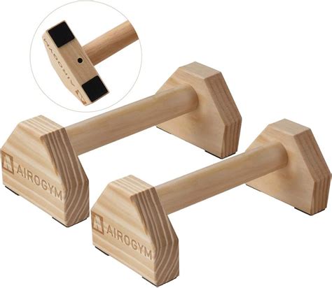 Airogym Wooden Push-up Stand for Strength Training and India | Ubuy