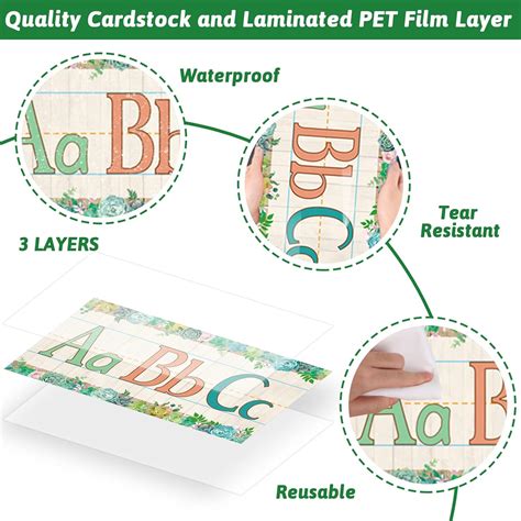 gisgfim 12 Pieces Alphabet Bulletin Board Strips Set India | Ubuy