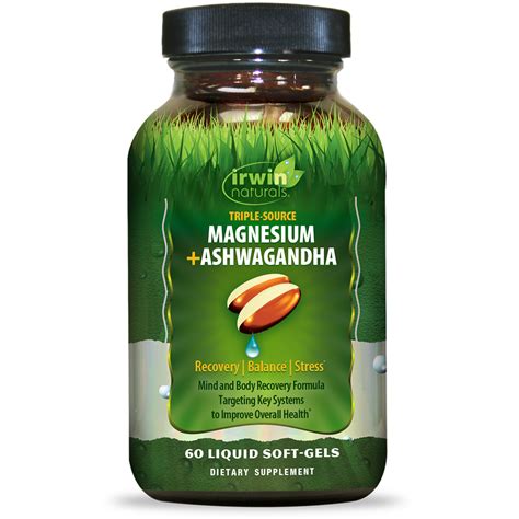 Irwin Naturals Magnesium Ashwagandha | Vitamin World