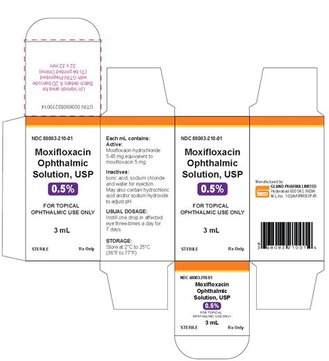 DailyMed - MOXIFLOXACIN OPHTHALMIC SOLUTION- moxifloxacin ophthalmic solution/ drops