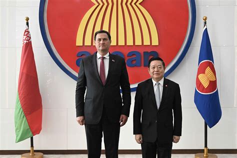 Secretary-General of ASEAN welcomes the Minister of Foreign Affairs of the Republic of Belarus ...