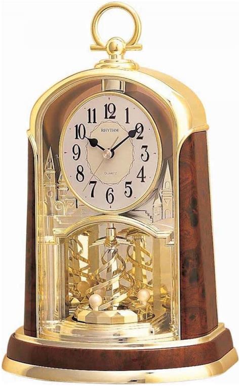 Rhytm Gold - Silver Tone Carriage Clock – cuckooclocks-in