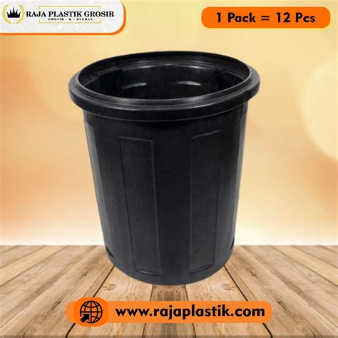 Tong 40 Liter Hitam tanpa tutup - RAJA PLASTIK GROSIR | Jual Produk ...