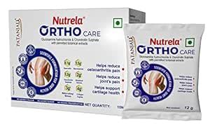 Nutrela Ortho Protein Powder for Joint, body & Muscle Pain - 15 Sachet ...