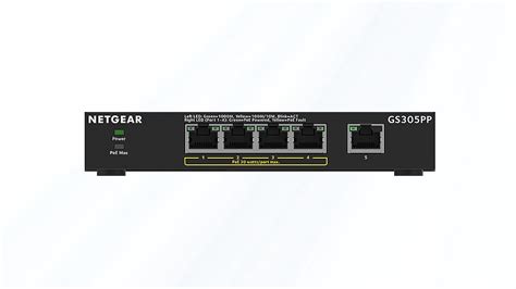 NETGEAR Introduces Enhanced GS305PP 5-Port PoE+ Gigabit Switches