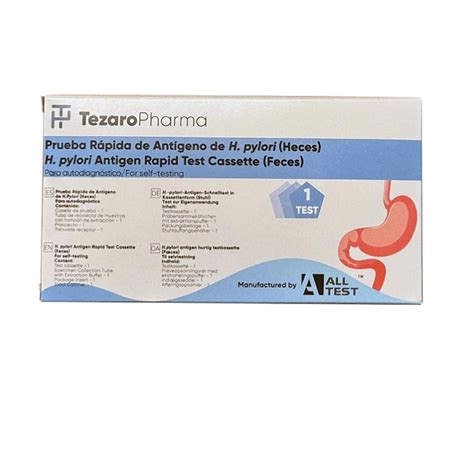 Test de Helicobacter Pylori (H. Pylori) de Detección Rápida en Heces | AllTest | – Test Farma